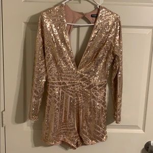 Sequence shorts jumpsuit